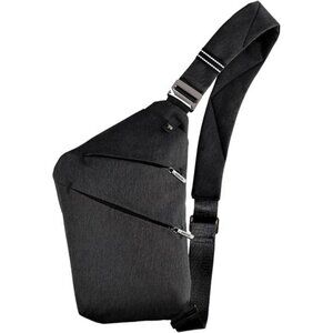 Sling Bag - Anti-theft Crossbody Shoulder Bag Basic Version-black